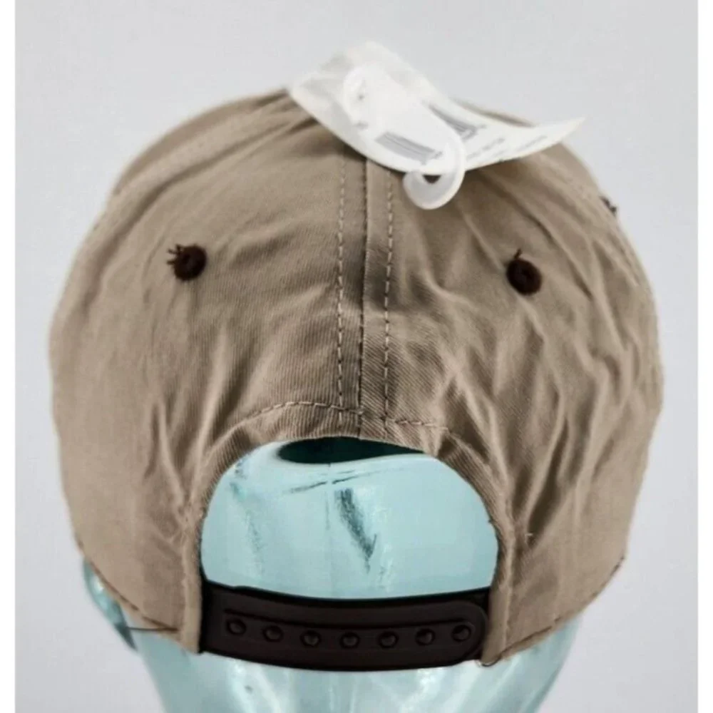 NEW Cabela’s EST 1961 Logo Brown / Tan Snapback Adjustable‎ Baseball Cap OSFM